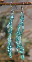 Earrings "Sea"